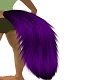 Fluffy Purple Cat Tail
