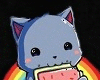 Cute Nyan Cat Flat Hood