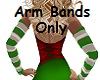 green white armbands