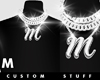 Custom M Letter Chain(M)