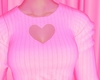 Daa! Knit Shirt Pinku