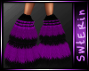 !E! Purple Monster Boots