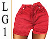 LG1 Red Shorts BMXXL