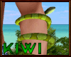 Green snake left
