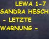 SANDRA HESCH LETZTE WARN