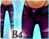 *B4* Purple Jeans
