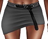 sexy black slant skirt