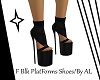 AL/F Blk PlatForm Shoes