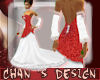 CsD weddingdress red