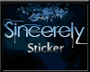 [KLL] Sincerely Sticker
