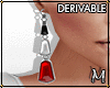 *M* DERIV - Gem Earrings