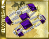 Diamond Purple Bracelet