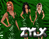 Emerald Shimmer Gown RLL