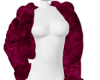 Layerable Plum Fur Coat