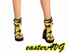 {AVG} yellow shoes