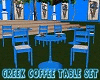 Greek Coffee Table Set