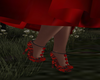Dirndl Shoe Red 2