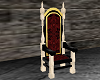 Rustic animated throne