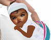 Karson newborn in chest