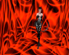 Red background