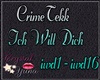 CrimeTekk -Ich Will Dich