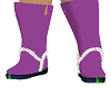 snow boots m purple