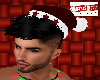 Christmas Hat Hair Black