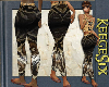 #KS#SnakeLegging brown