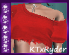 {KT} Ripped Up Red