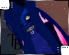 T: Blue Bun Hair V2