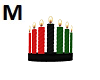 Kwanzaa Candles Crown M