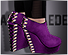 A: Studded Heels Purple