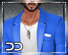 (D) Formal Blue Blazer