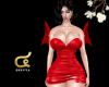 ๔ Devil Red  Dress