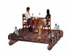 mesa flotante romantica