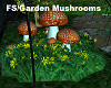 S/Garden Fairy Mushrooms