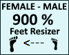 Feet Scaler 900%