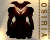 Gothic Dress Black-Red