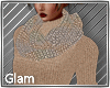 Ava Tan Frost Sweater 1