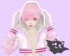 ☽ Bunny Layer Pink