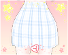 ♪ Checkered Skirt Blue