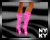 [NYKY] pink strappy heel