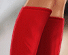 D- Hot Red Boots