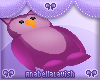 *B* kids purple owl toy