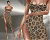 T- Bella Dress Leopard