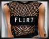 Flirt Mesh Grid Top