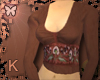Chocolate Brown Top