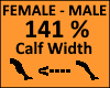 Calf Scaler 141%