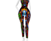 Graphic Skull/D Bodysuit