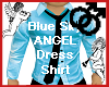 Blue S ANGEL Dress Shirt